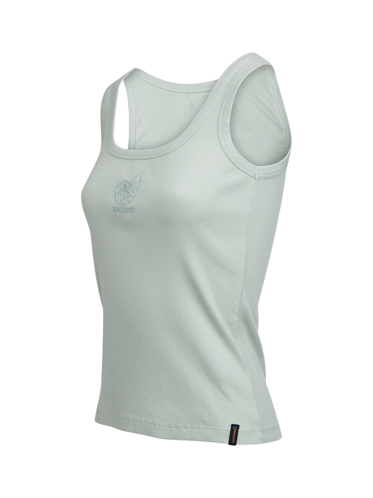 brunotti-toppira-top-damen-aqua-grey-mit-stickerei image 8