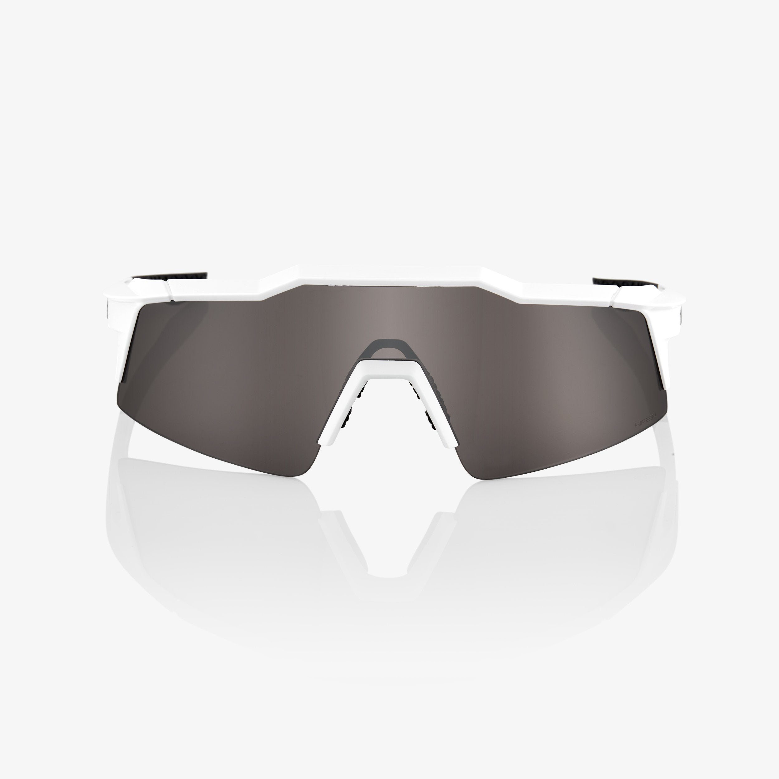 100-speedcraft-sl-sonnenbrille-matte-white-hiper-silver-mirror image 2