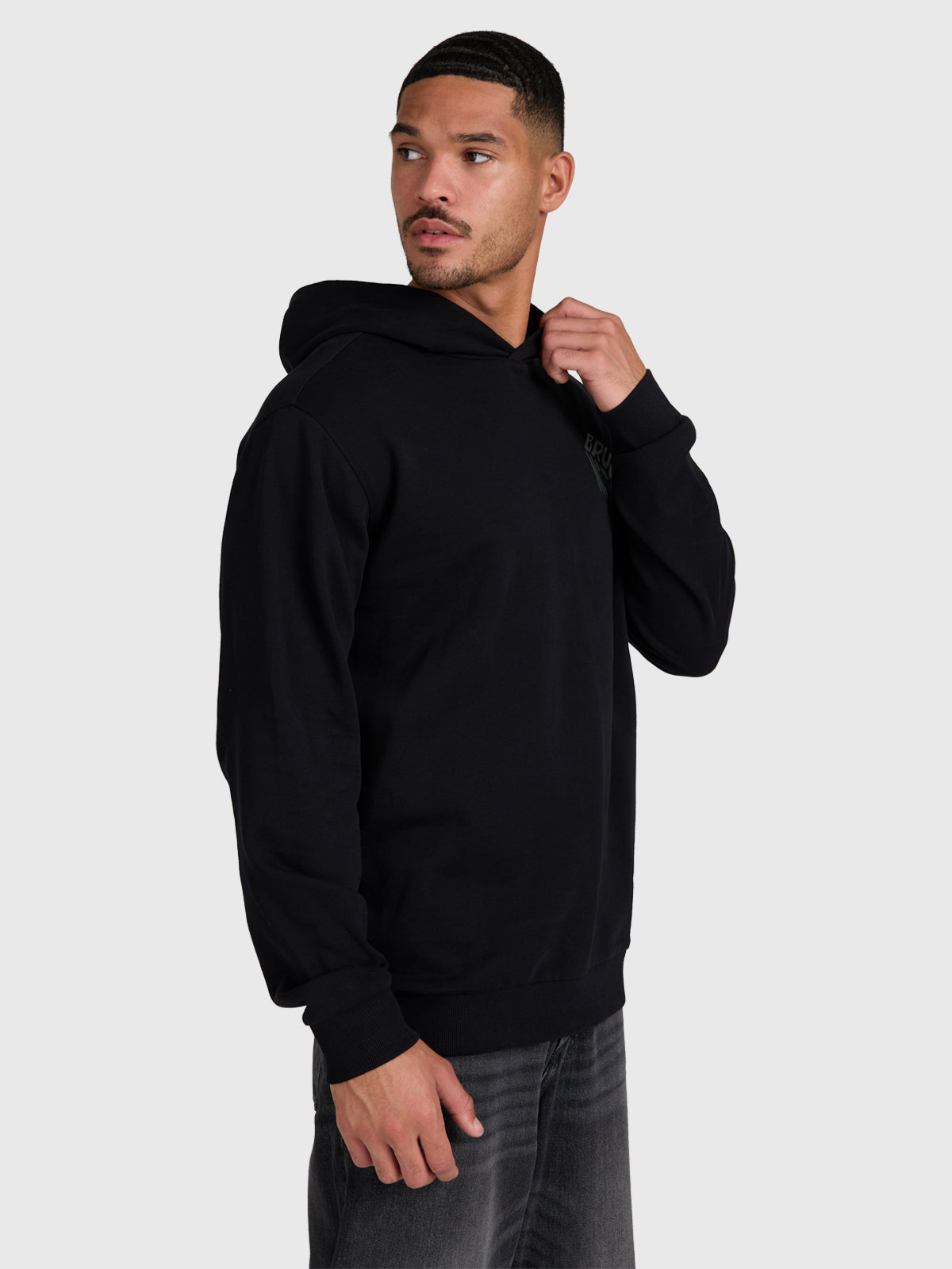 brunotti-mynne-herren-hoodie-schwarz-aus-baumwolle image 3