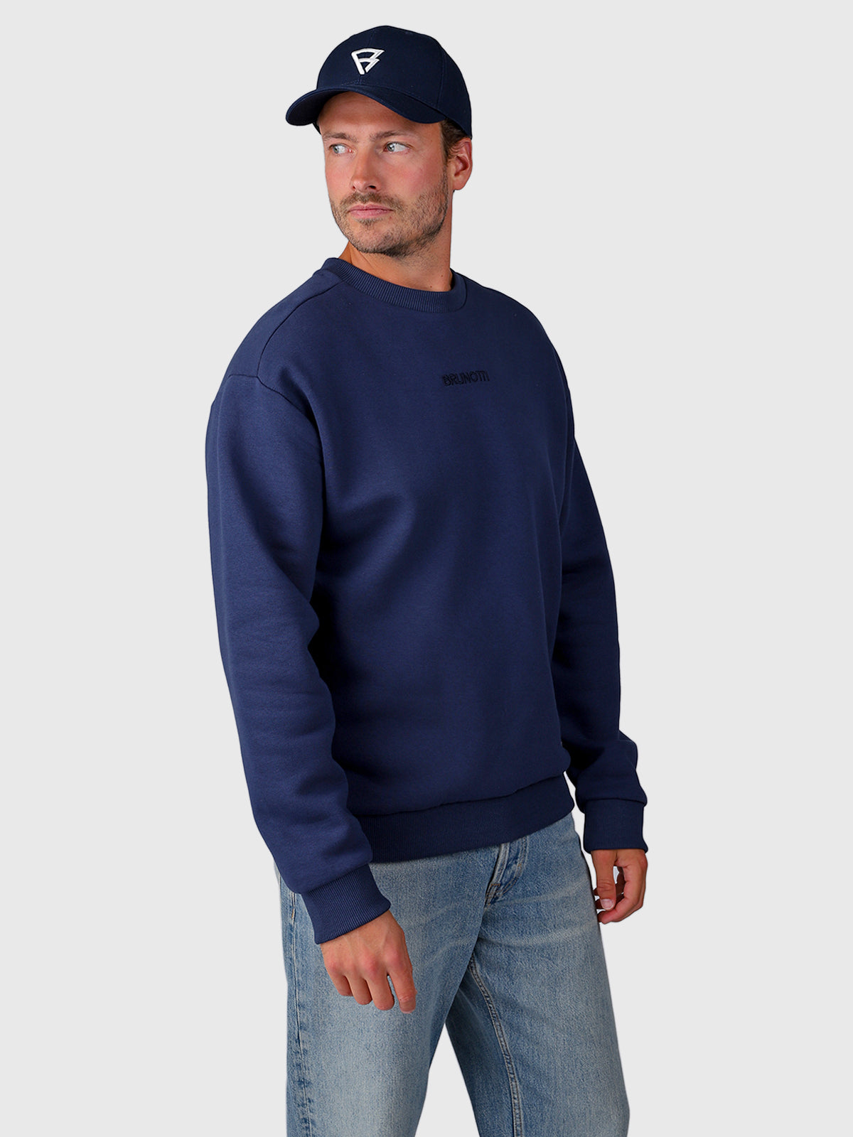 brunotti-esseries-herren-sweatshirt-indigo-blue-baumwolle image 3