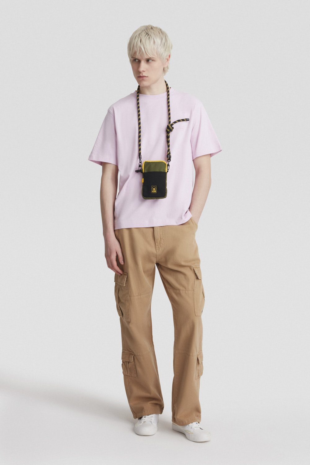 ciesse-t-shirt-baumwollshirt-lila-rundhals image 3