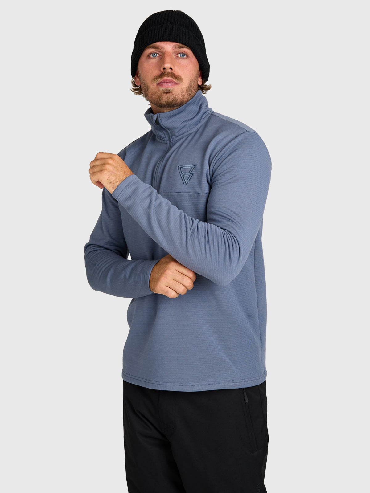 brunotti-daronst-herren-fleece-grey-sky-regular-fit image 4