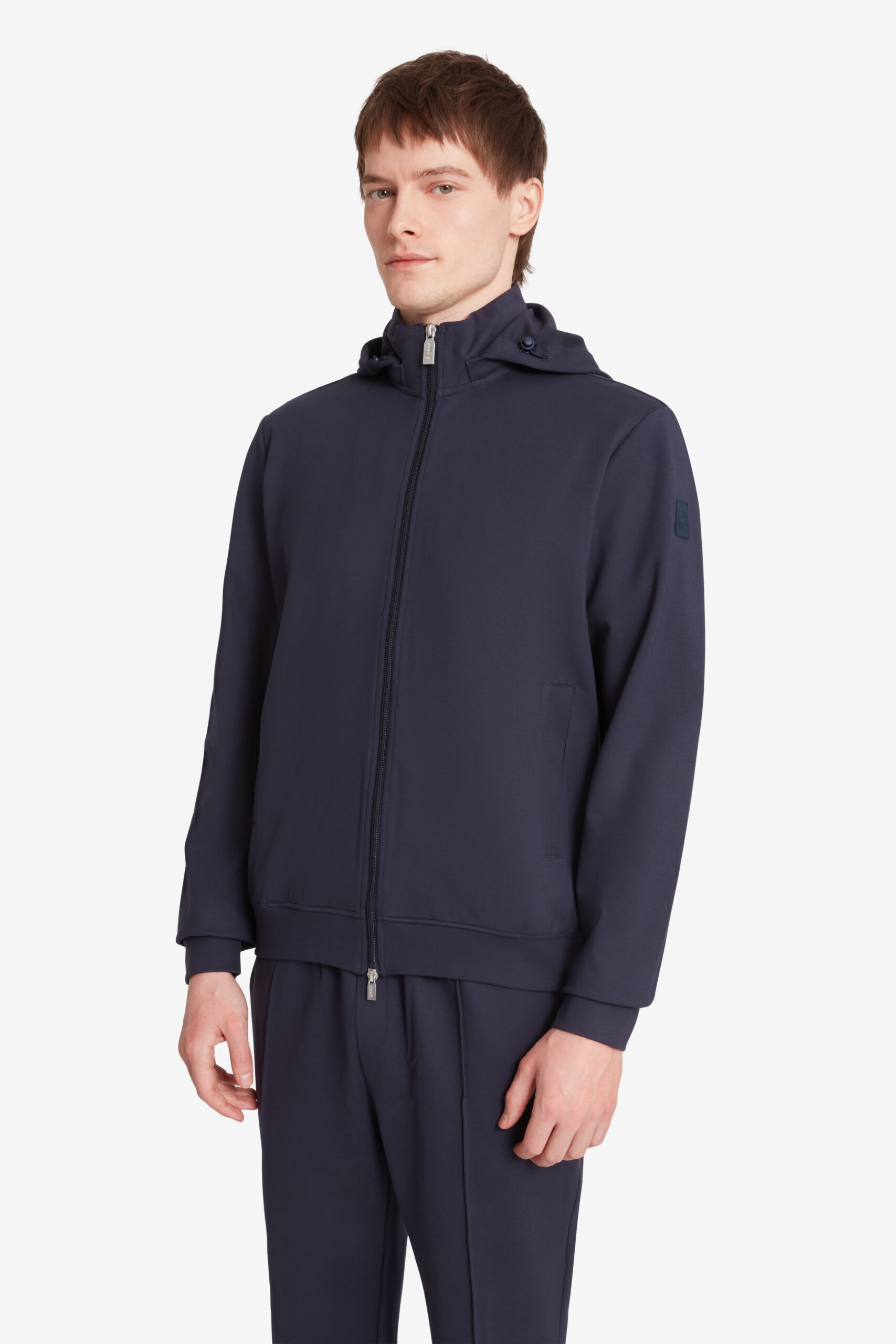ciesse-outdoor-naku-hoodie-dunkelblau-full-zip-herren image 2
