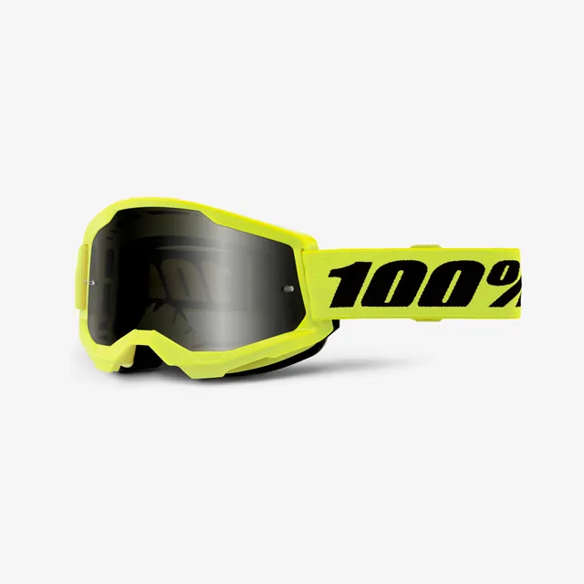 100-strata-2-sand-goggle-neon-yellow-smoke-lens image 1