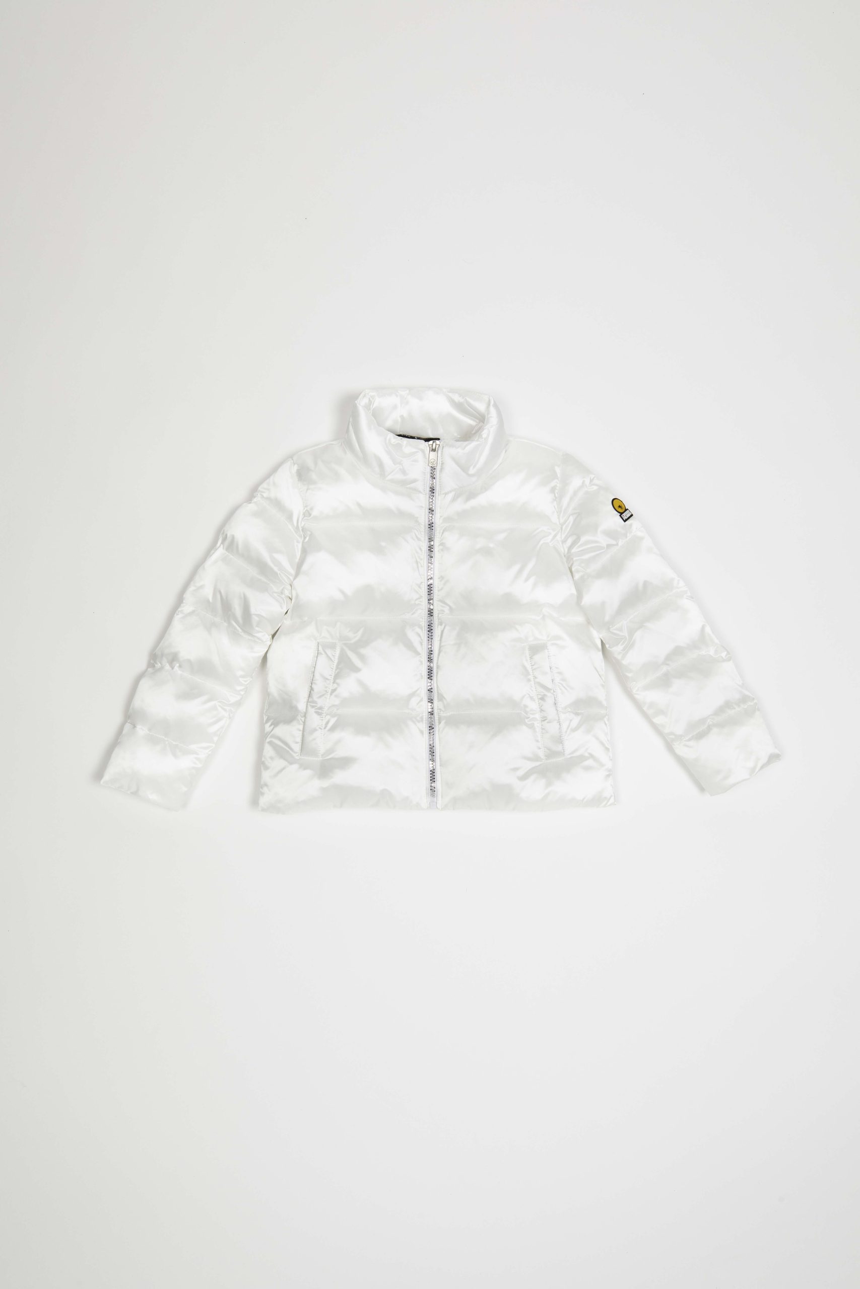 ciesse-piumini-dea-girl-daunenjacke-wei-ohne-kapuze-metallic image 1