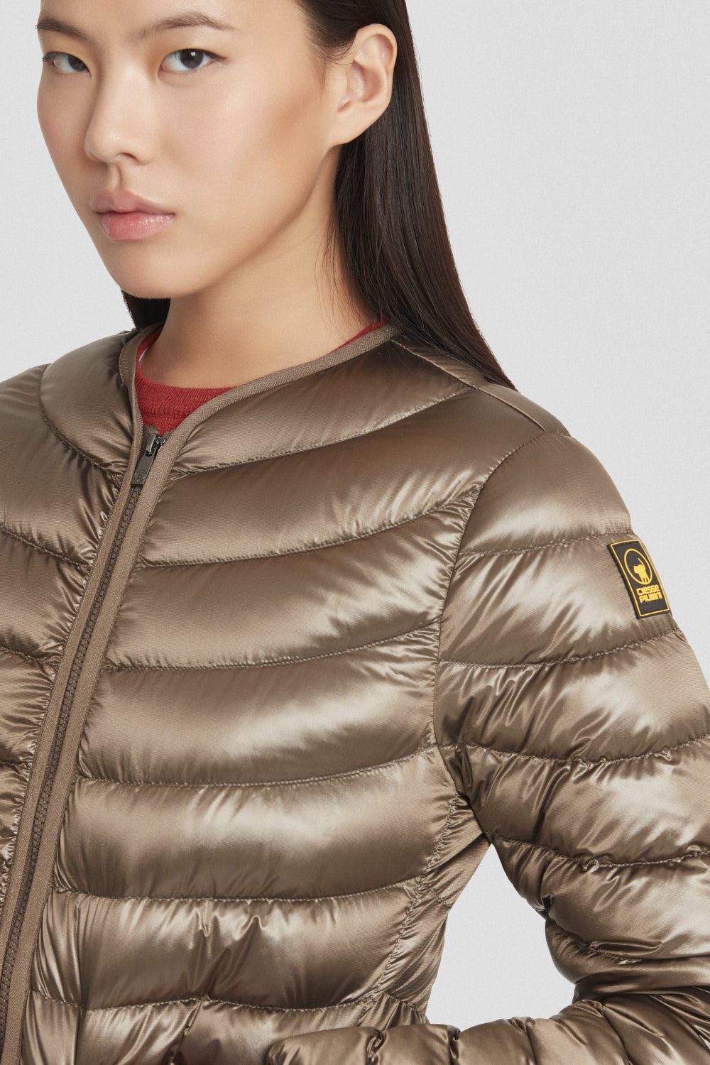 ciesse-outdoor-piumini-daunenjacke-beige-kurz-800fp image 2