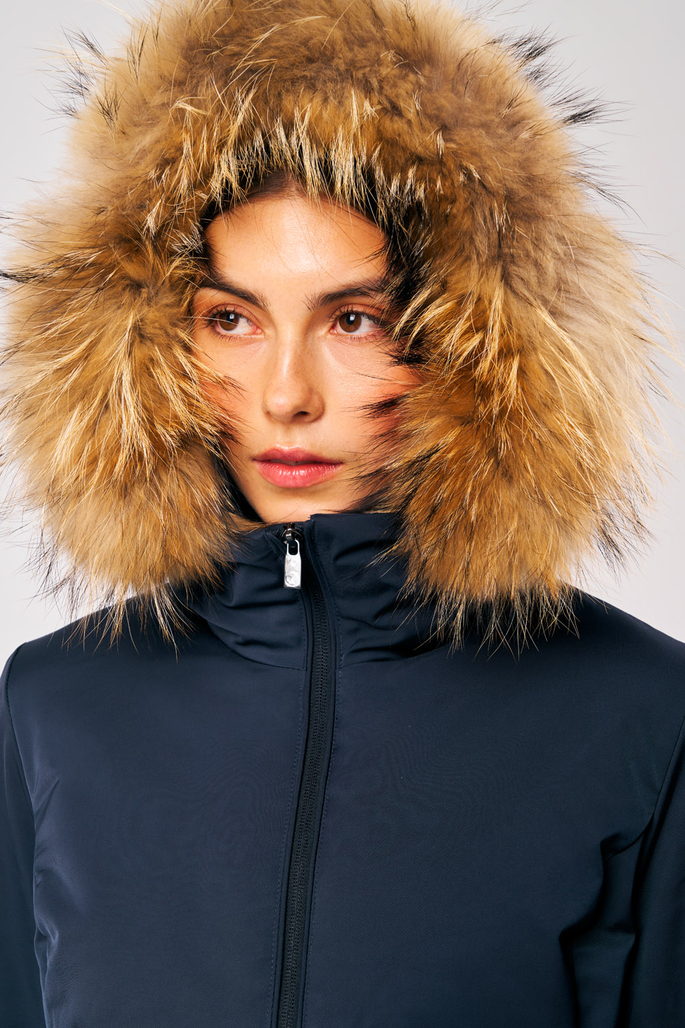 ciesse-outdoor-biliana-winterjacke-blau-abnehmbare-fellkapuze image 4