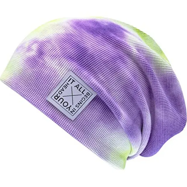 chillouts-ubud-longbeanie-violett-gr-n-tie-dye image 1