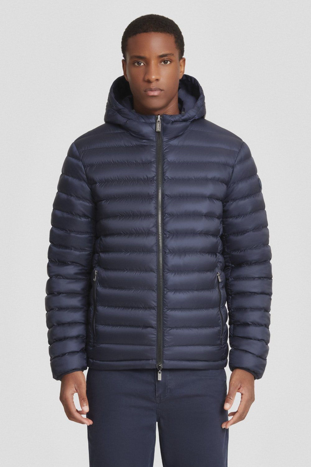 ciesse-piumini-daunenjacke-blau-kurz-reversibel-dwr image 2
