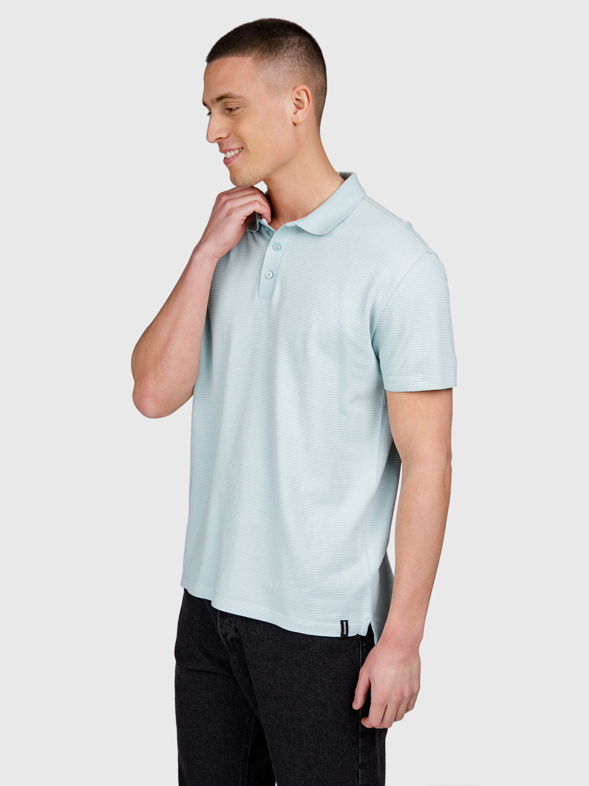brunotti-domo-herren-polo-shirt-mist-ottoman-jersey image 5