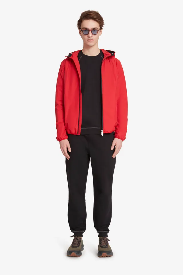 ciesse-outdoor-casper-bergangsjacke-herren-rot-kapuze image 1
