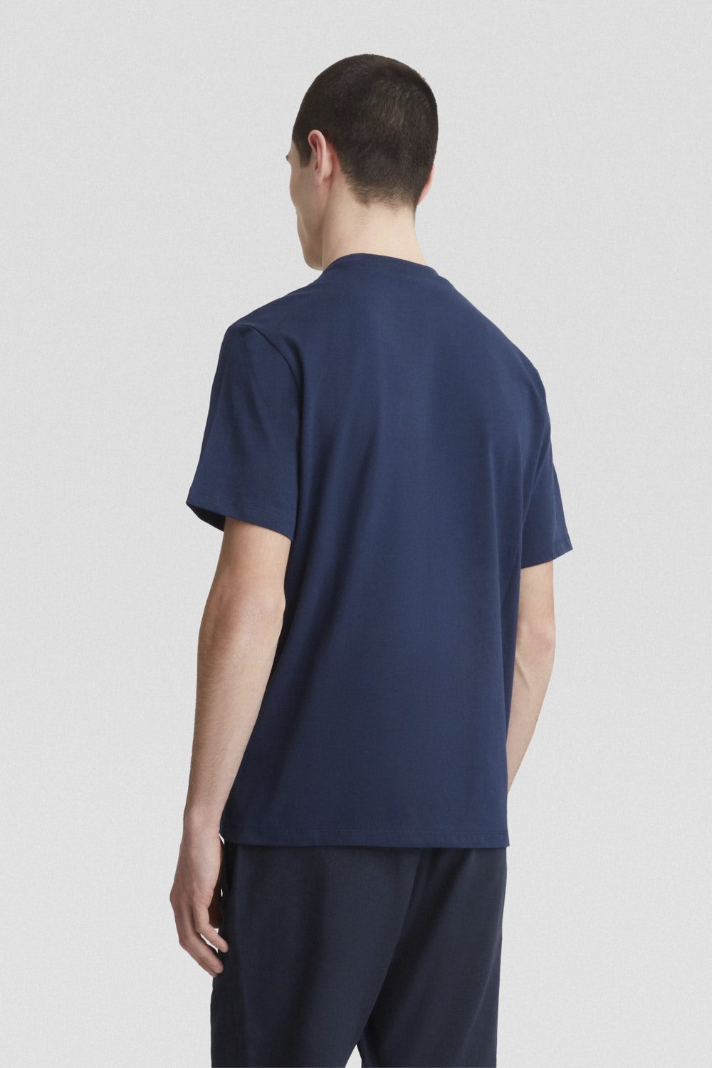 ciesse-outdoor-t-shirt-blau-baumwolle-rundhals-print image 4
