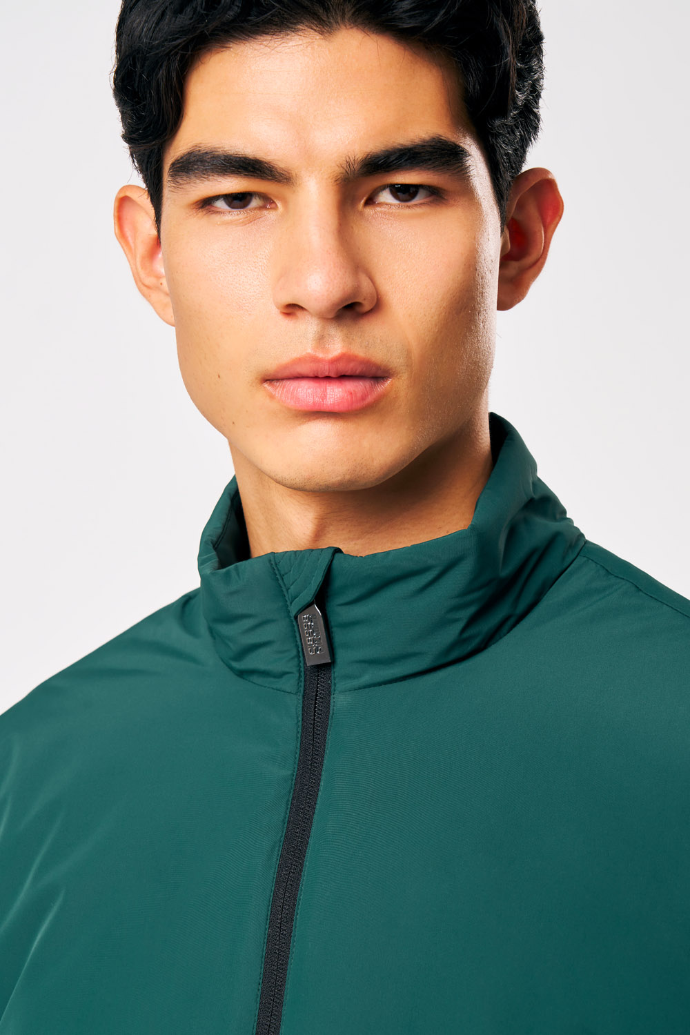 ciesse-outdoor-titano-winterjacke-herren-gr-n-biker-wattiert image 4