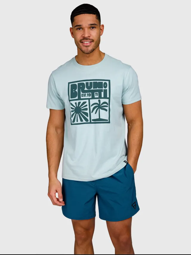brunotti-leeway-t-shirt-herren-mist-baumwolle image 1