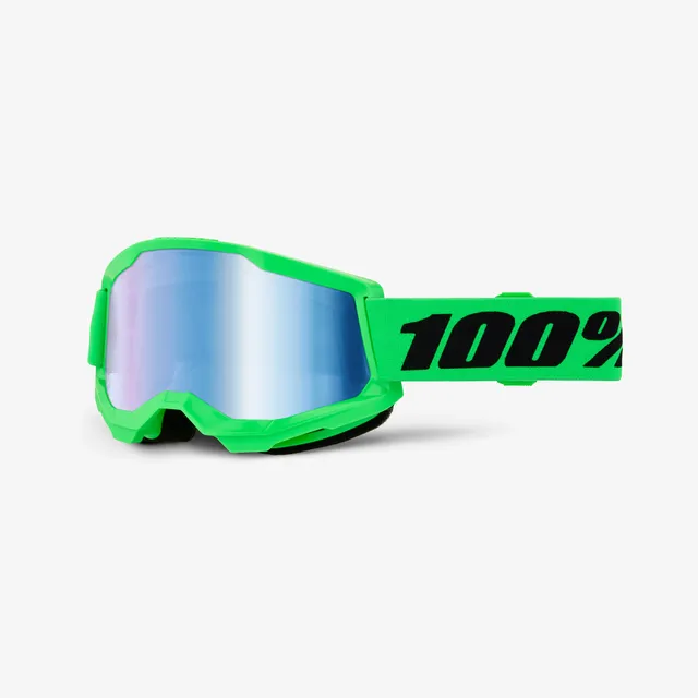 100-strata-2-brille-neon-gr-n-klare-scheibe-weitsicht image 1