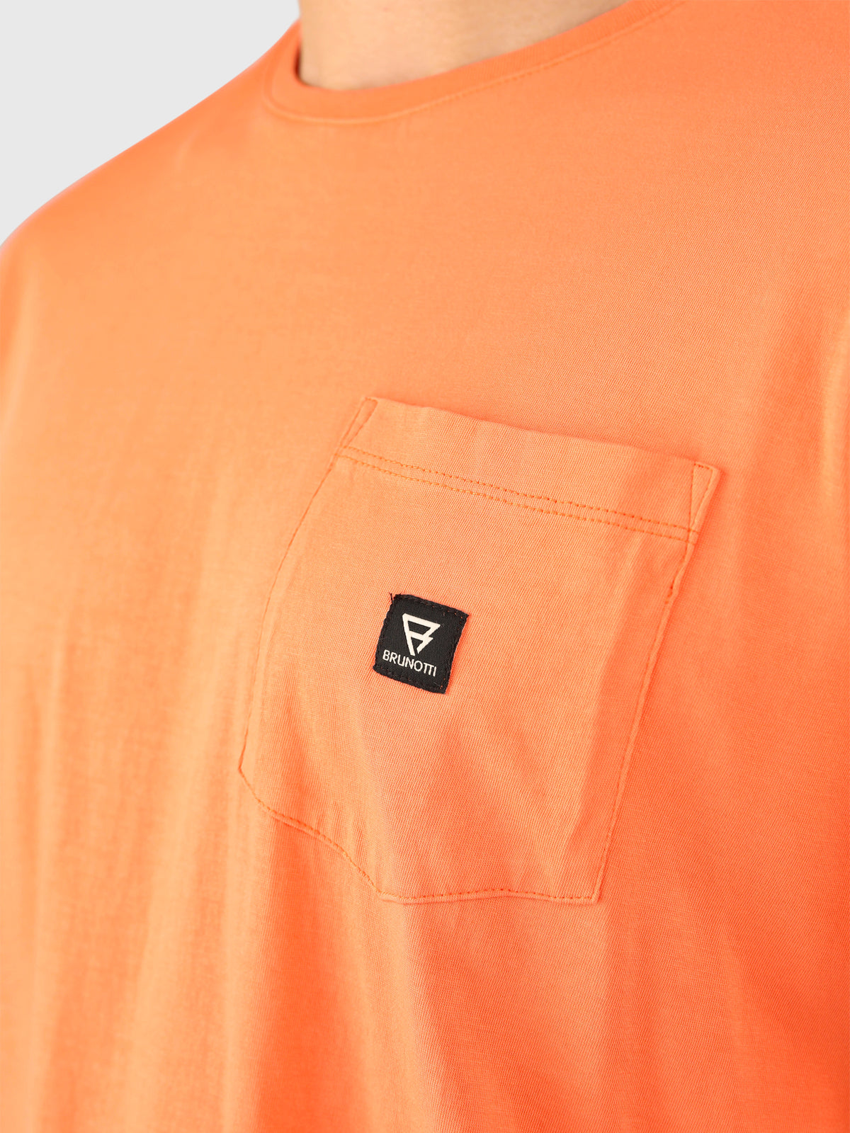 brunotti-axle-t-shirt-herren-melon-bio-baumwolle image 6