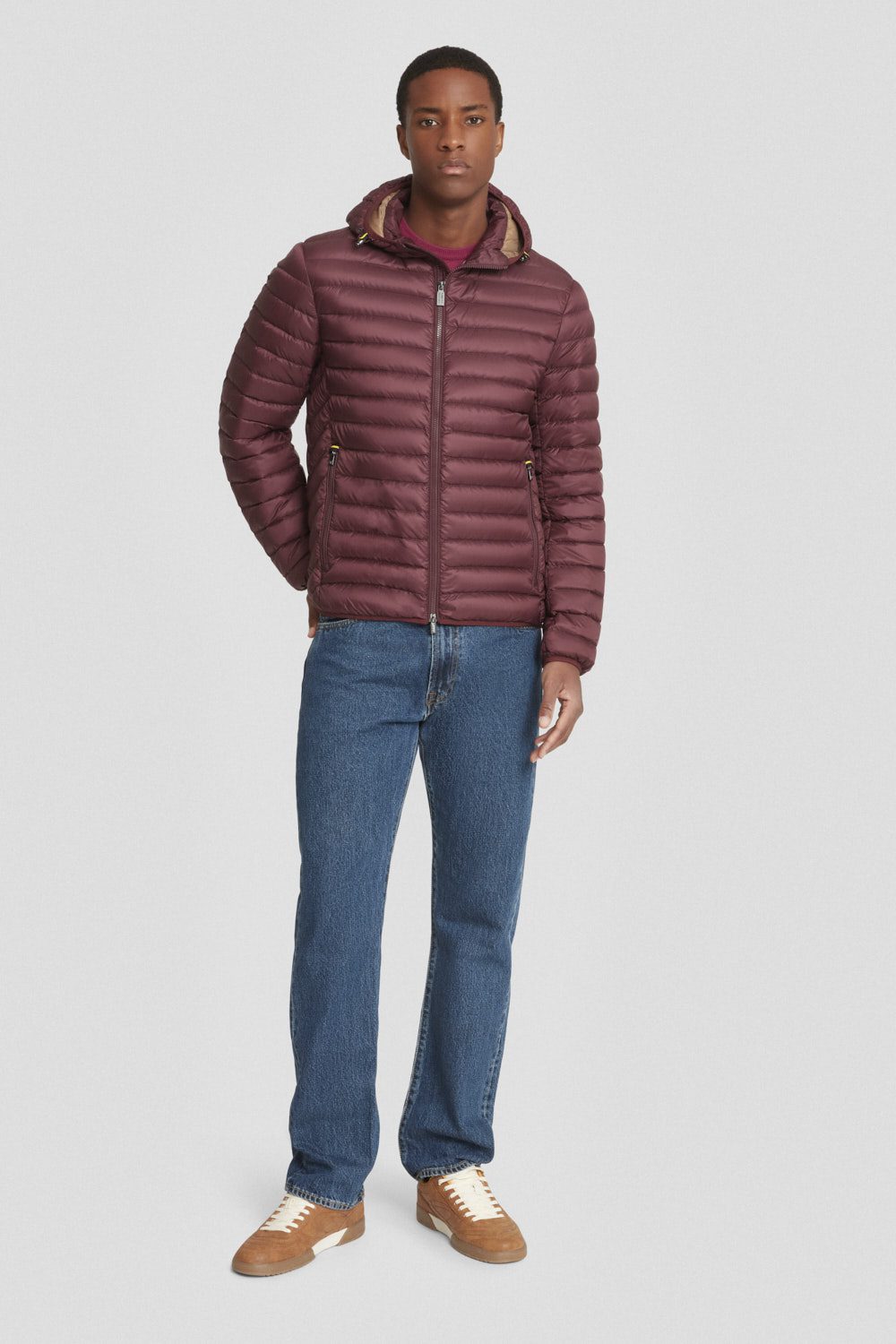 ciesse-outdoor-piumini-daunenjacke-mahagoni-kapuze-800fp image 2