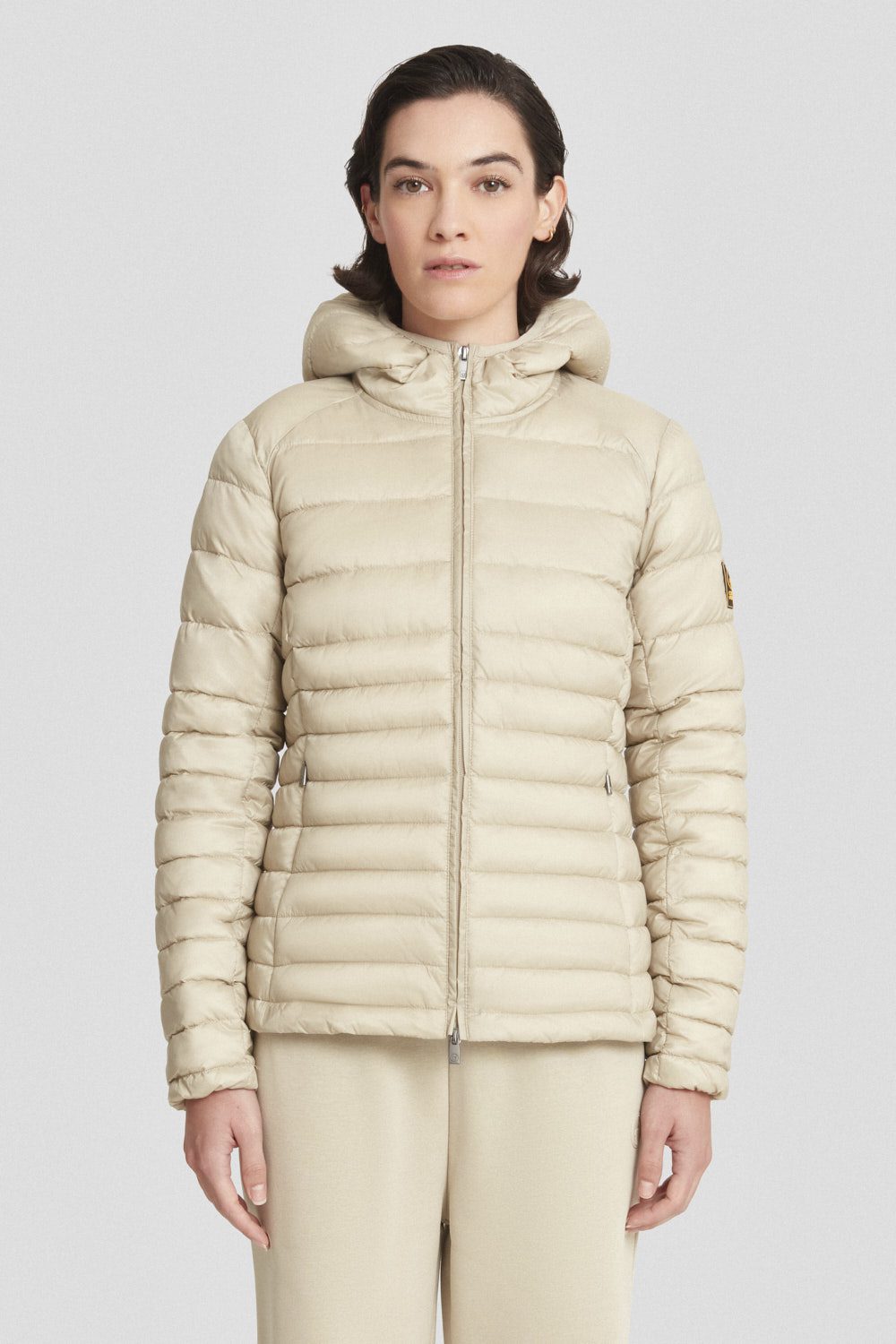 ciesse-outdoor-piumini-kurze-daunenjacke-beige-recycelt image 2
