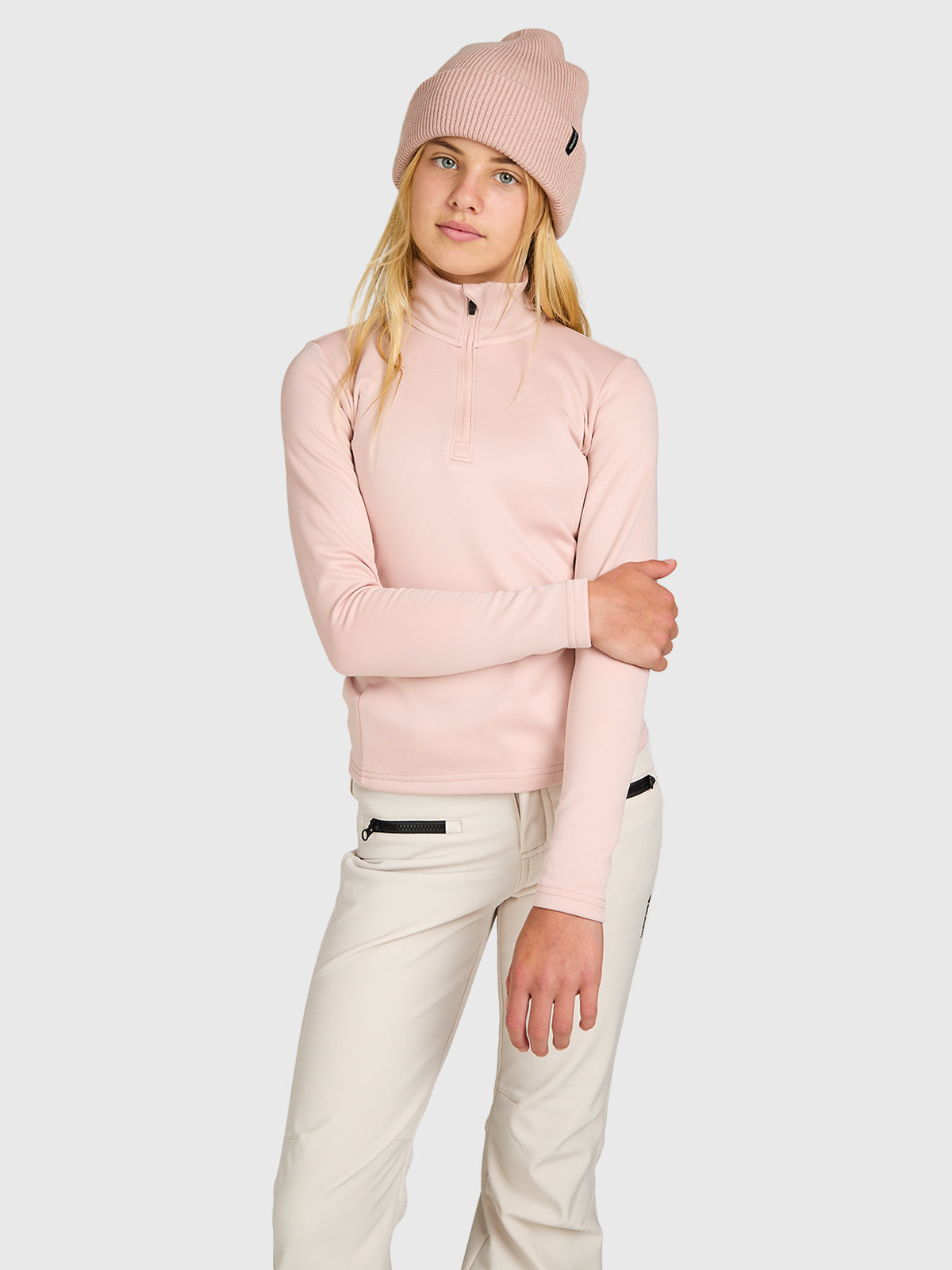 brunotti-heronny-girls-fleece-sepia-rose-slim-fit image 1