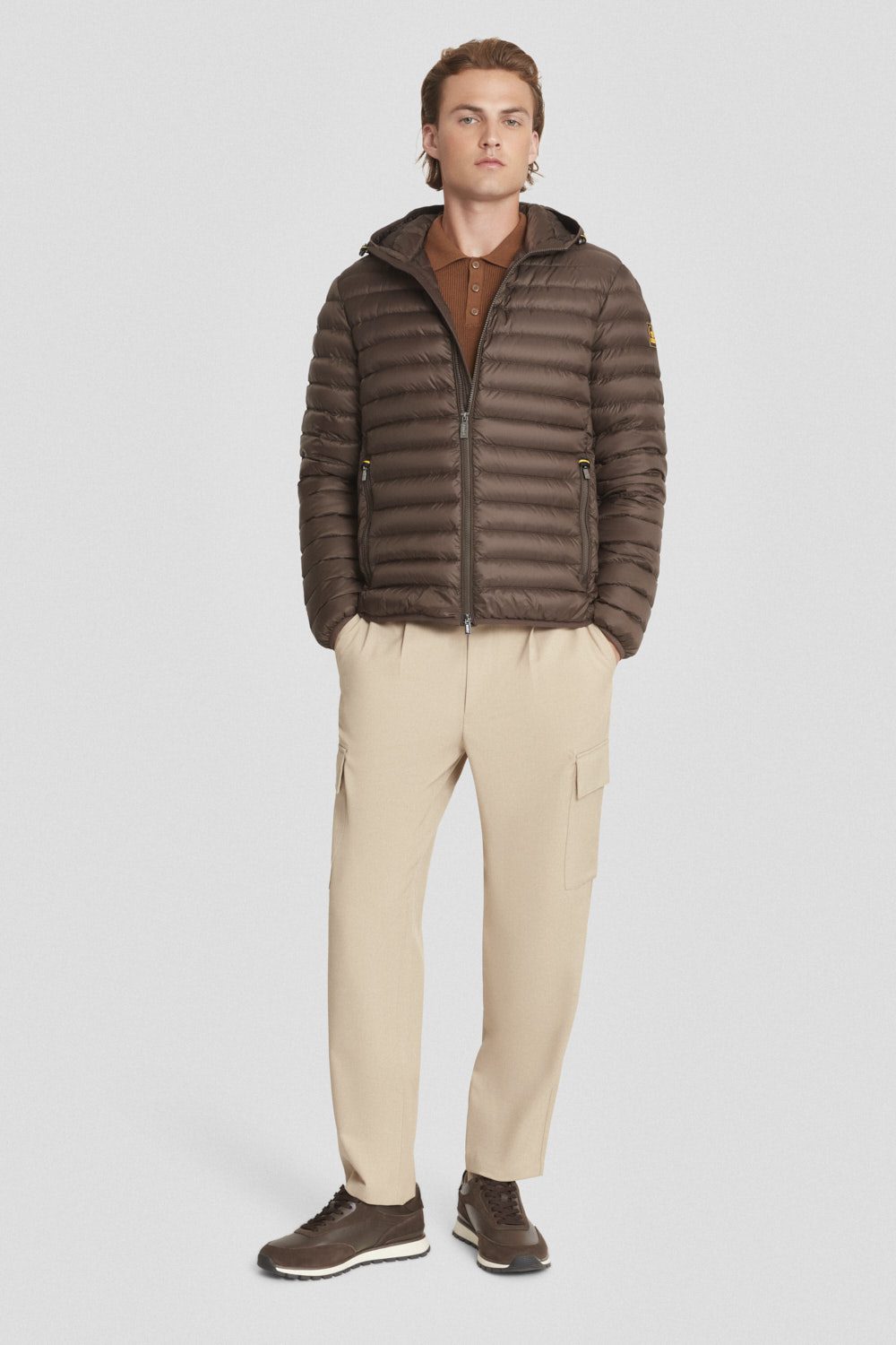 ciesse-outdoor-piumini-daunenjacke-braun-800fp-kapuze-2 image 1