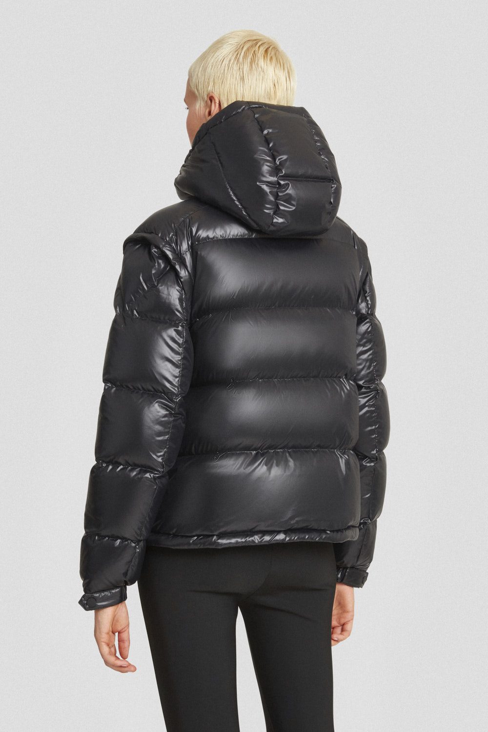 ciesse-outdoor-piumini-daunenjacke-schwarz-kapuze-rmel-abnehmbar image 4