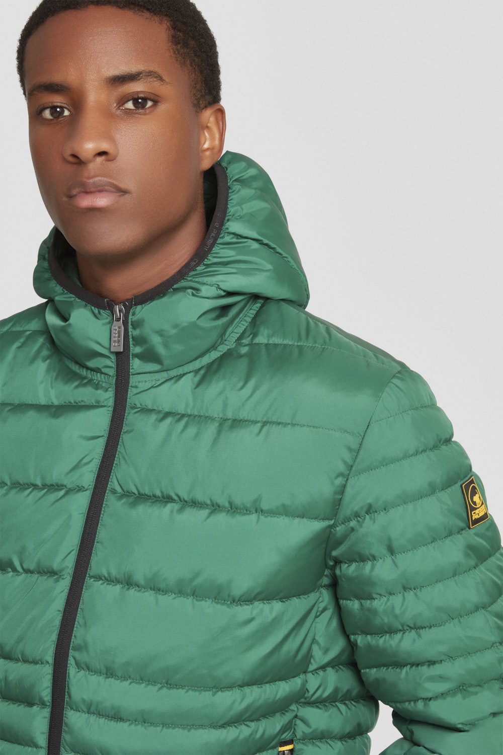 ciesse-outdoor-piumini-daunenjacke-gr-n-mit-kapuze image 3
