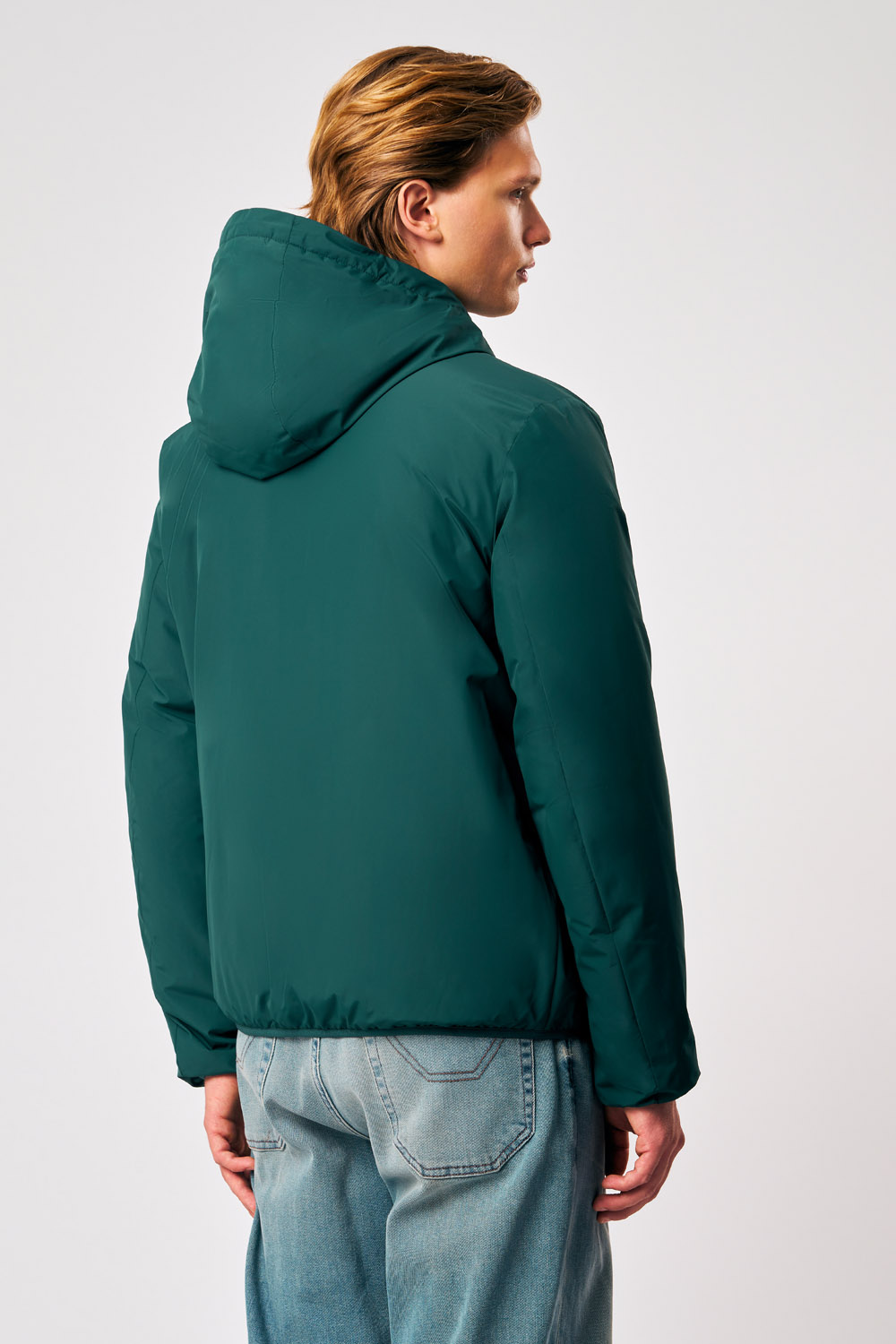 ciesse-outdoor-peter-winterjacke-herren-gr-n-wattiert-kapuze image 5