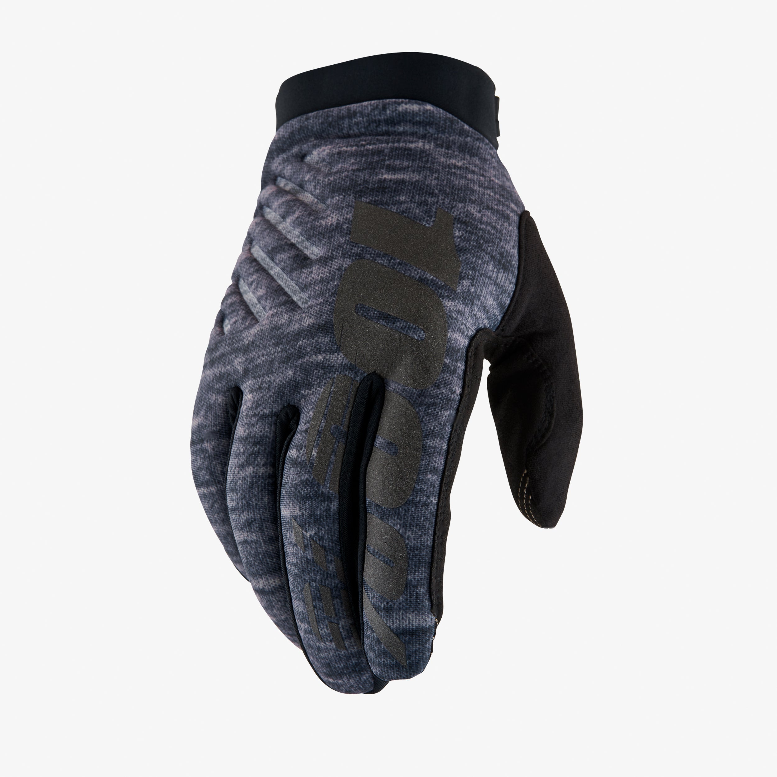 100-brisker-handschuhe-heather-grey-softshell-touchscreen image 1