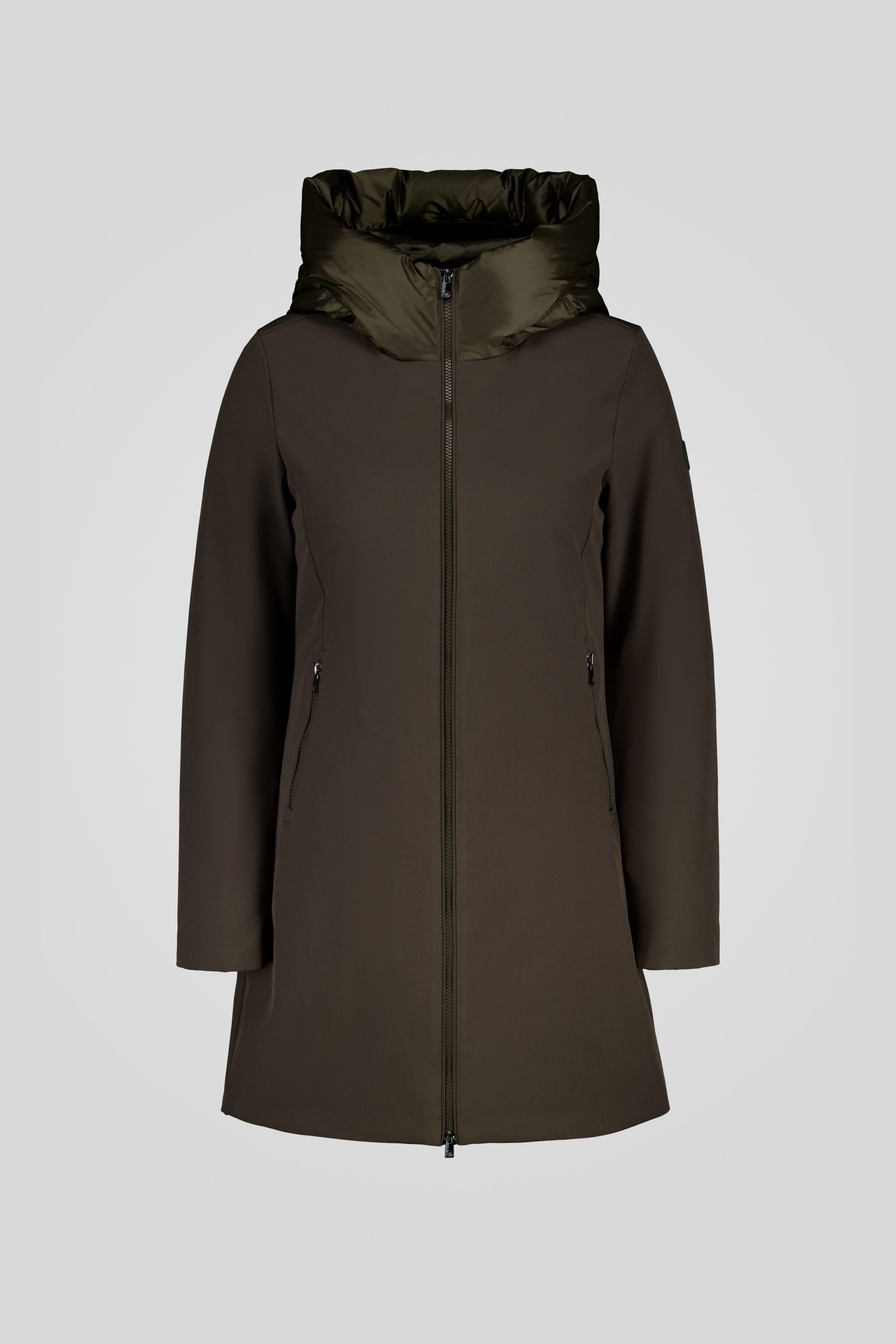 ciesse-outdoor-winterjacke-lang-gr-n-daunen-softshell image 5