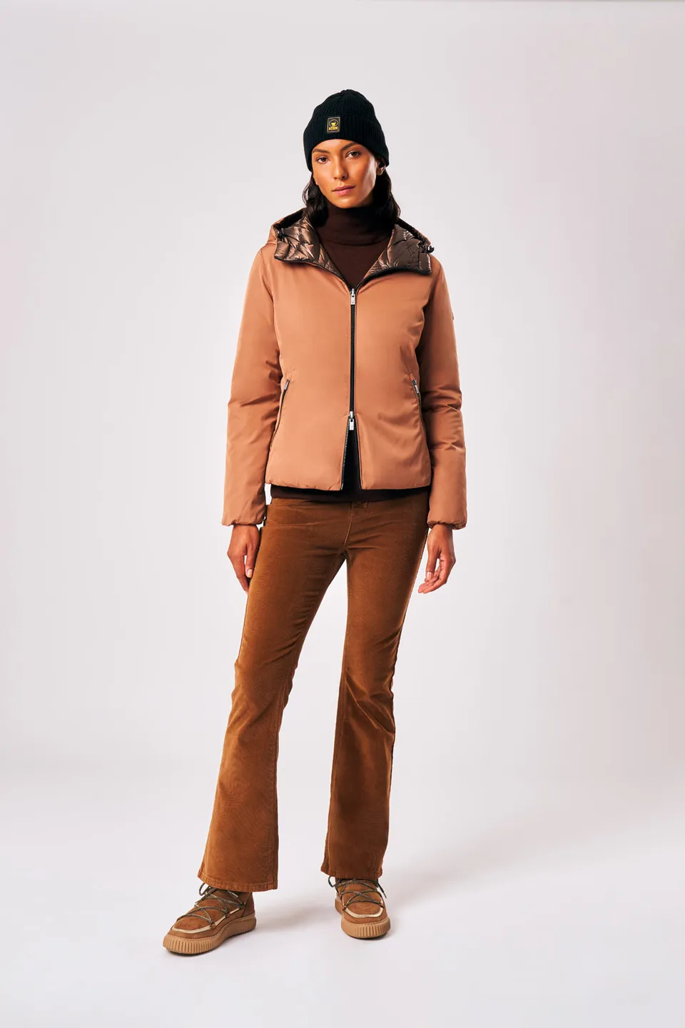 ciesse-outdoor-linda-3-0-daunenjacke-damen-hellbraun-wende image 1