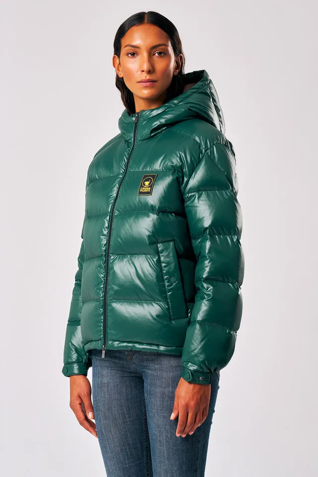 ciesse-outdoor-naria-daunenjacke-damen-gr-n-kapuze image 1