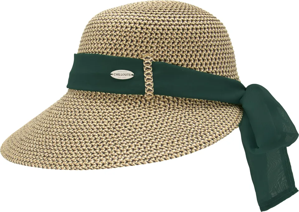 chillouts-nikiti-hat-damen-sonnenhut-papierstroh-schwarz-55-57 image 1