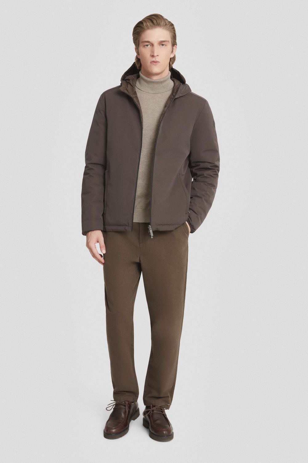ciesse-outdoor-piumini-daunenjacke-kurz-braun-wendbar-800 image 1