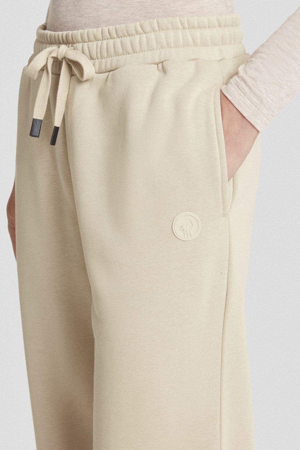 ciesse-outdoor-hose-beige-weit-baumwollmix-kordelzug image 3