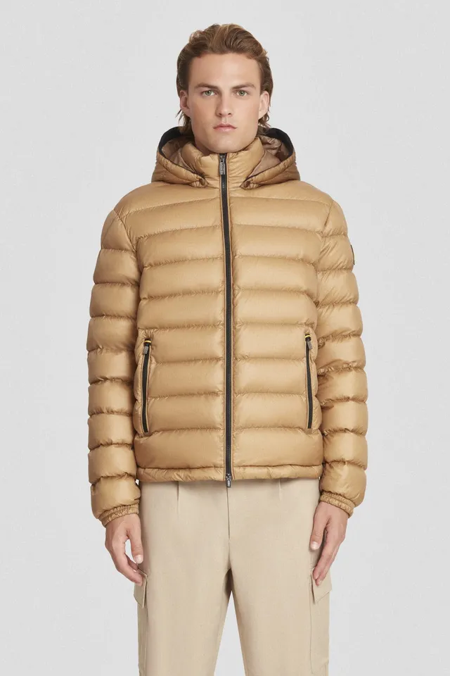 ciesse-outdoor-daunenjacke-beige-kurz-kapuze-800 image 1