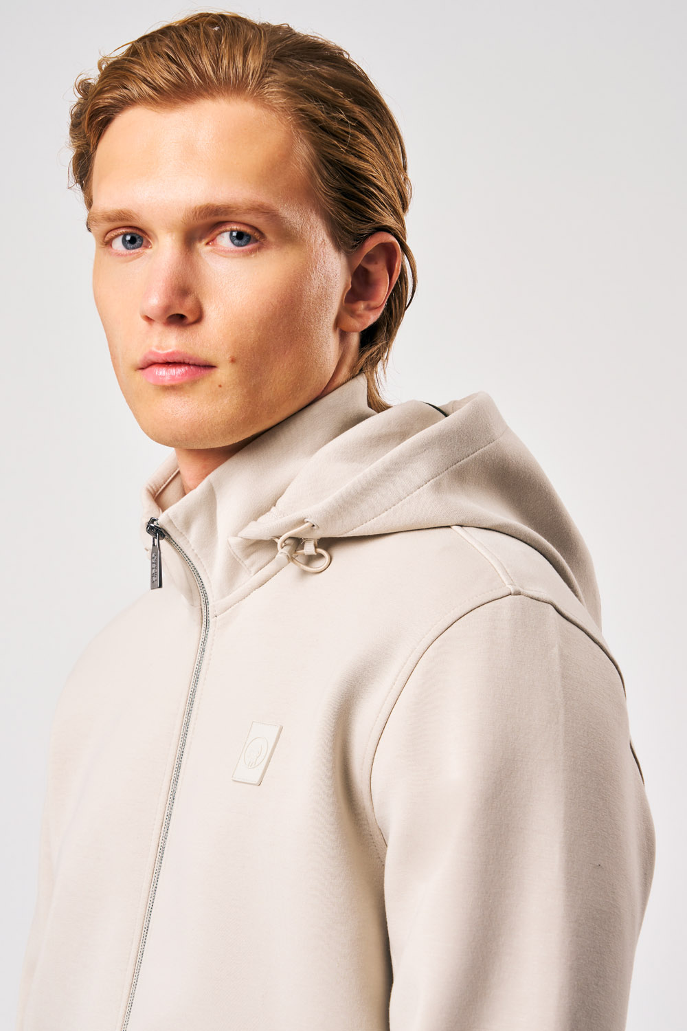 ciesse-felpe-naku-4-0-hoodie-beige-abnehmbare-kapuze image 4