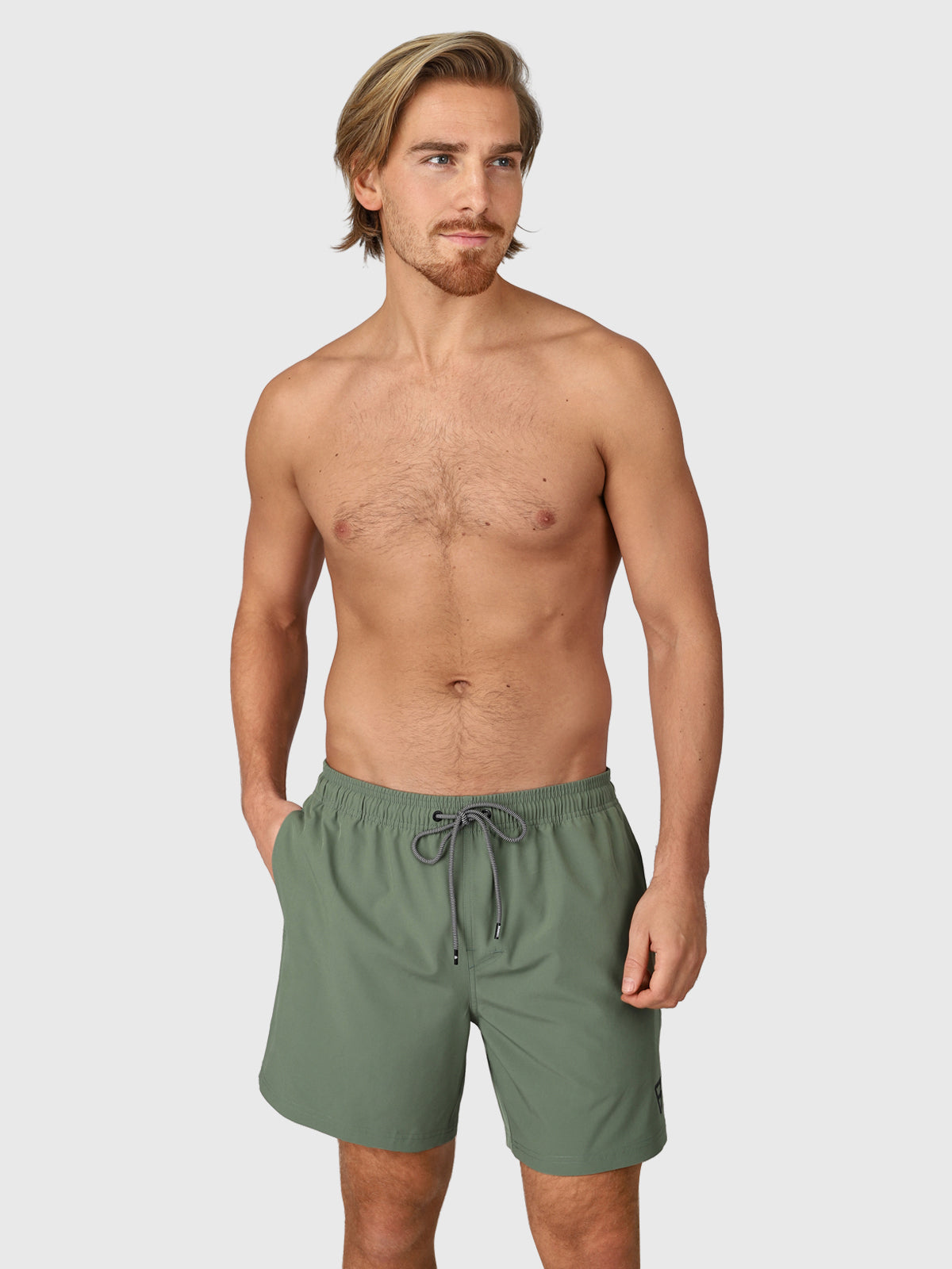 brunotti-calaro-r-herren-badehose-vintage-green image 1