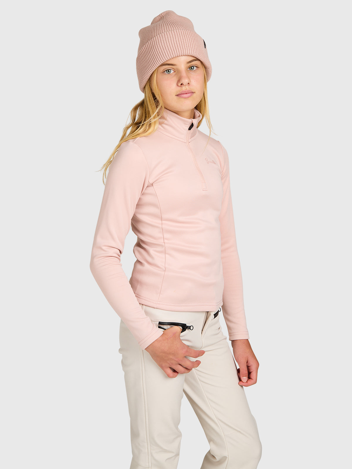brunotti-heronny-girls-fleece-sepia-rose-slim-fit image 4