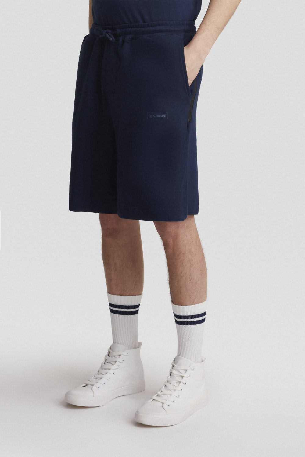 ciesse-shorts-herren-blau-baumwolle-kordelzug image 4