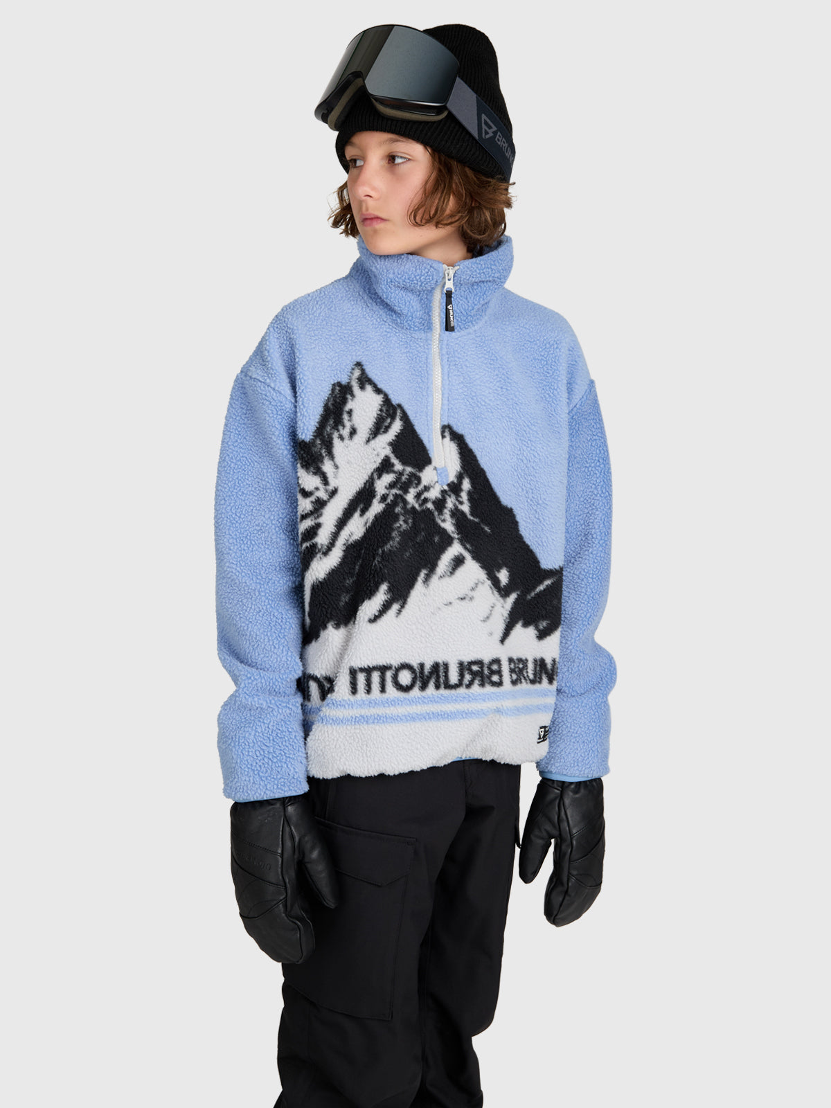 brunotti-reggios-fleece-jungen-flint-stone-urban-loose-fit image 4