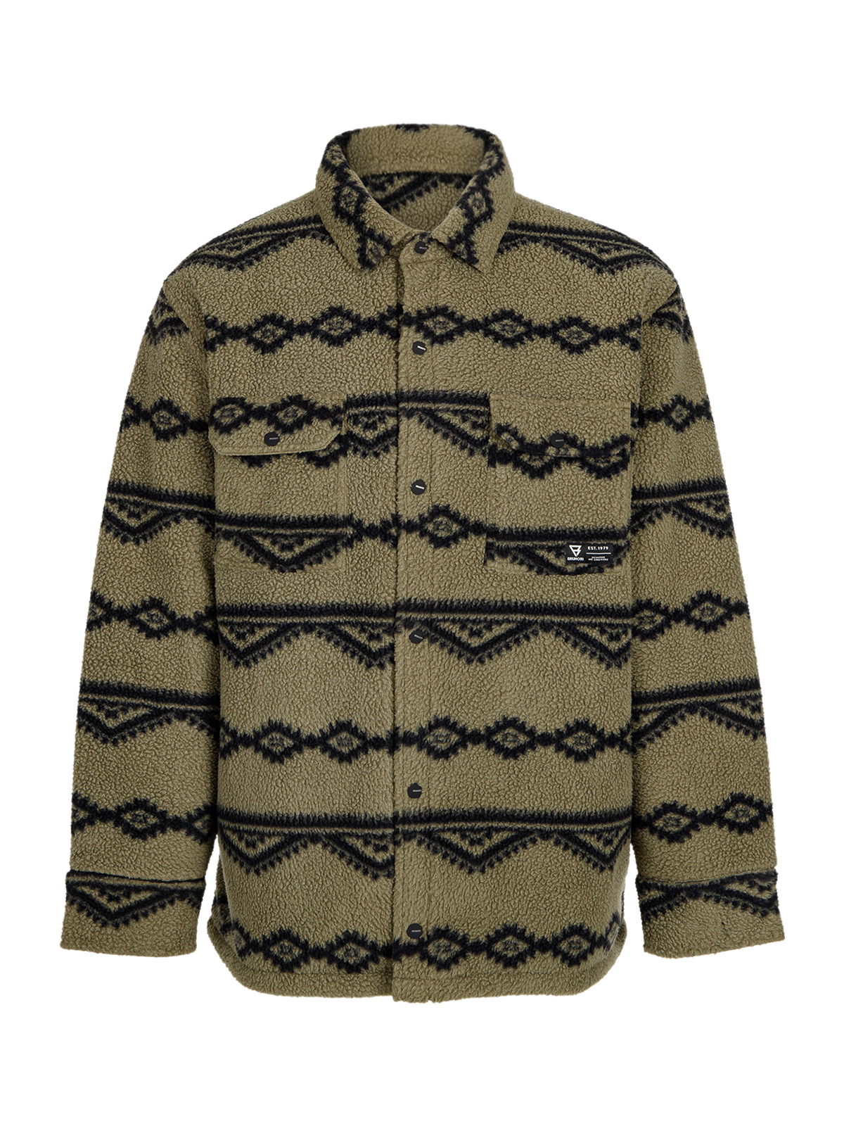 brunotti-kevionnet-fleecejacke-herren-dusky-green-polyester image 7