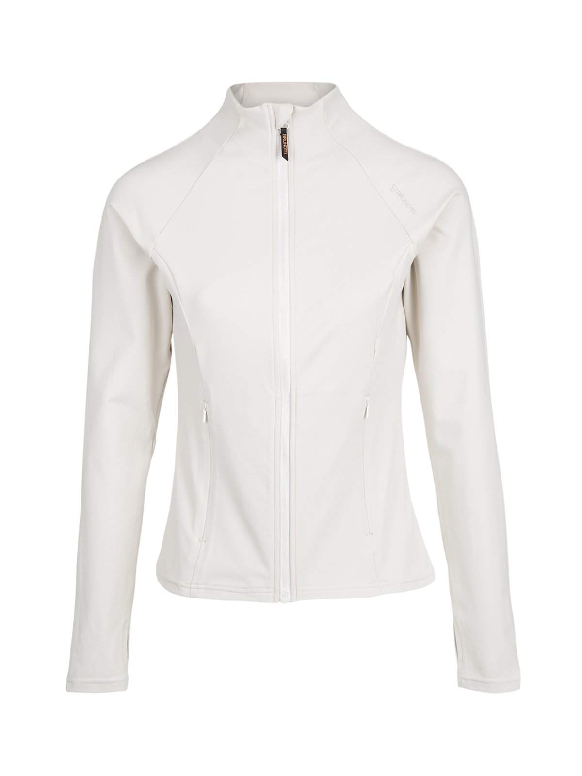 brunotti-sanna-zip-damen-fleecejacke-moonbeam-slim-fit image 1