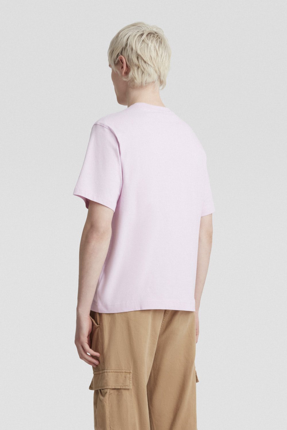ciesse-t-shirt-baumwollshirt-lila-rundhals image 2