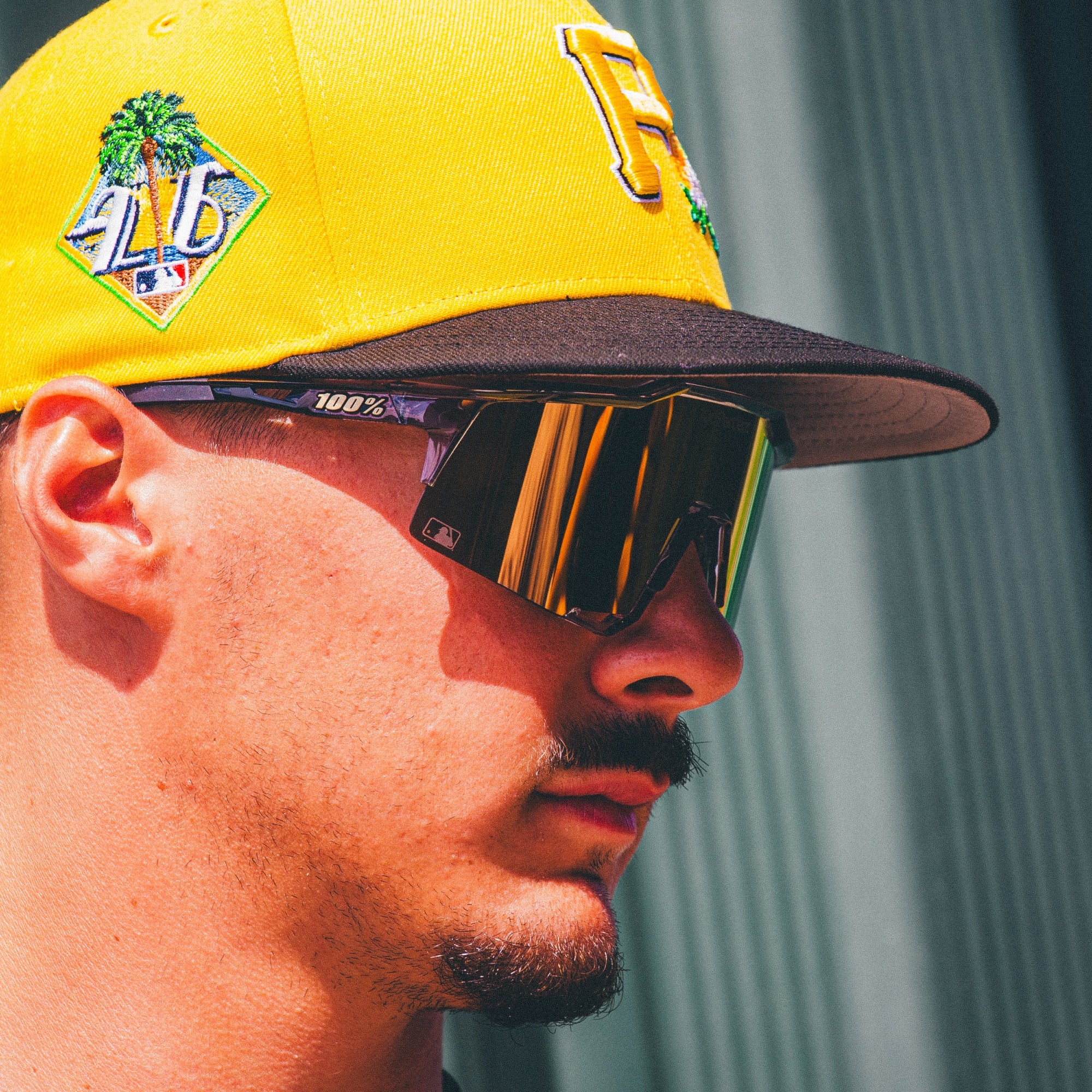 100percent-speedcraft-mlb-sportsonnenbrille-gold-mirror image 5
