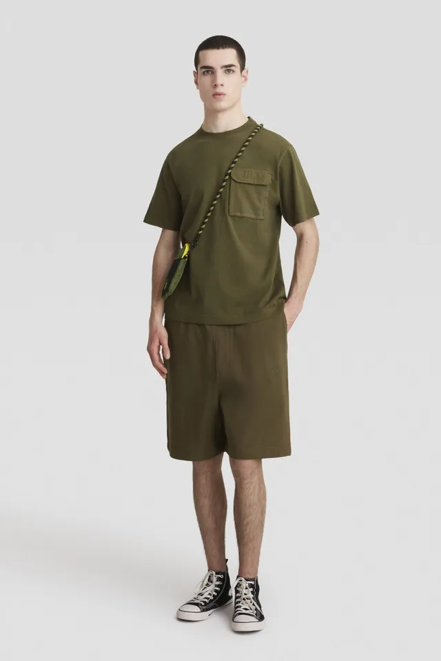 ciesse-outdoor-pantaloni-shorts-baumwolle-gr-n-kordelzug image 1