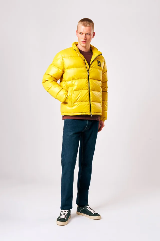 ciesse-outdoor-omar-daunenjacke-gelb-herren-echt-daune image 1