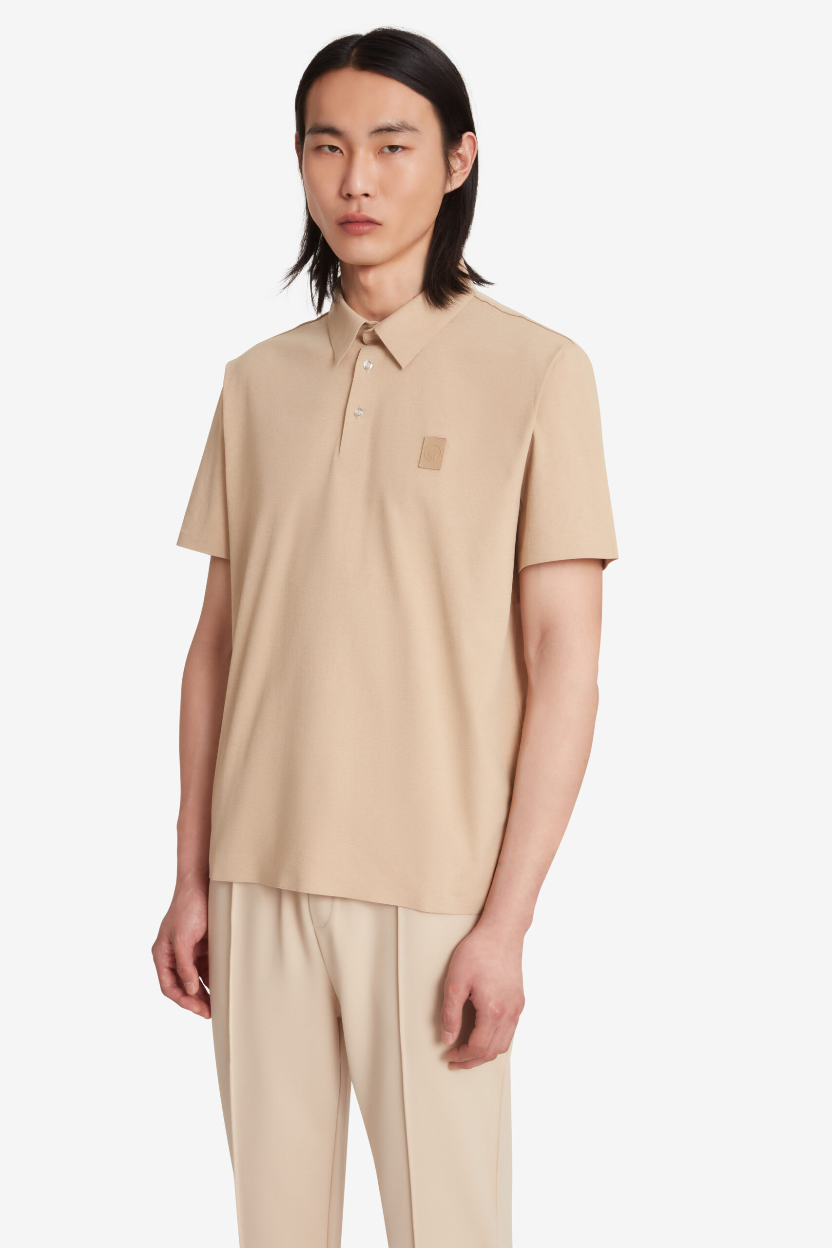 ciesse-damien-polohemd-beige-technisch-herren image 2