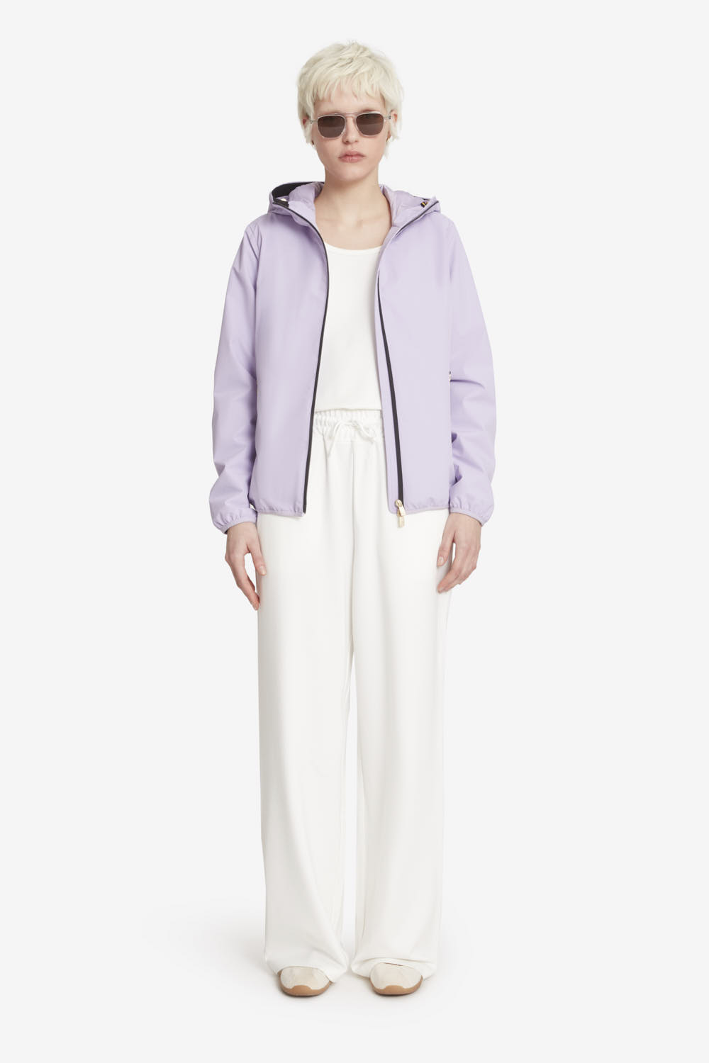 ciesse-liana-bergangsjacke-lila-damen-mit-kapuze image 1