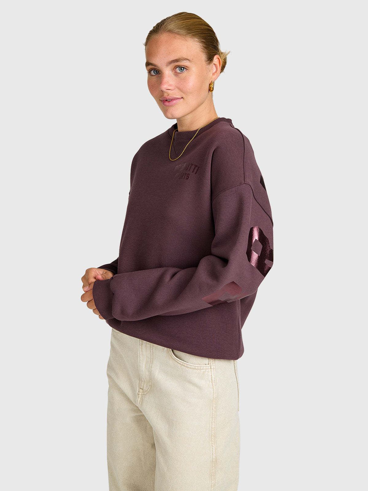 brunotti-almy-damen-sweater-raisin-baumwolle-loose-fit image 5