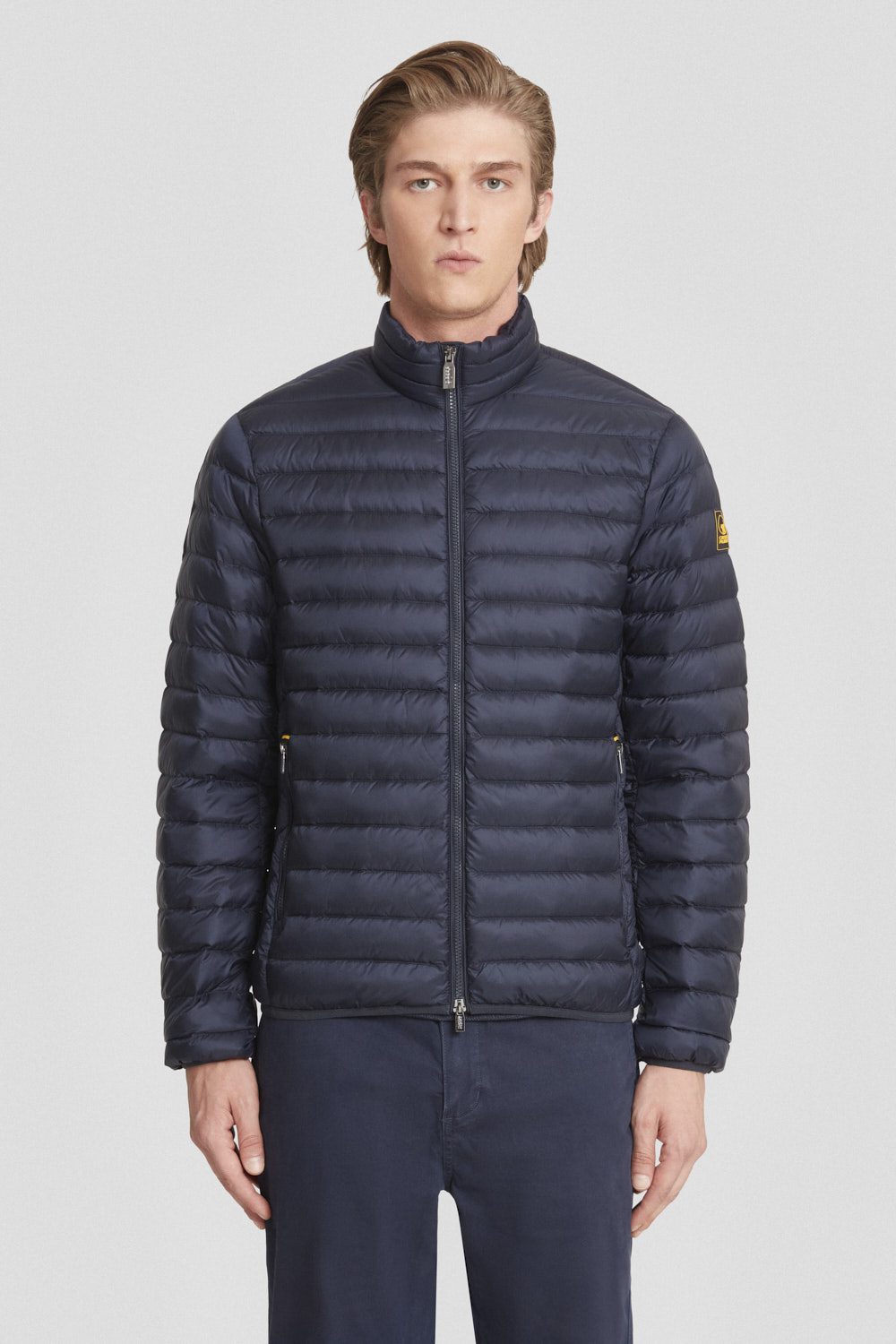 ciesse-outdoor-piumini-daunenjacke-blau-ohne-kapuze-800-fp image 1